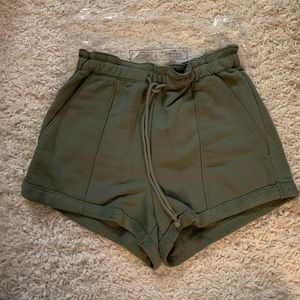 Abercrombie softAF fleece shorts
